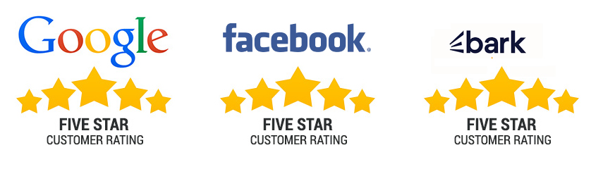 5 Stars on Google Facebook Bark